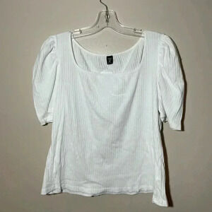 5 for $25 | Shein Top  White Size 3XL